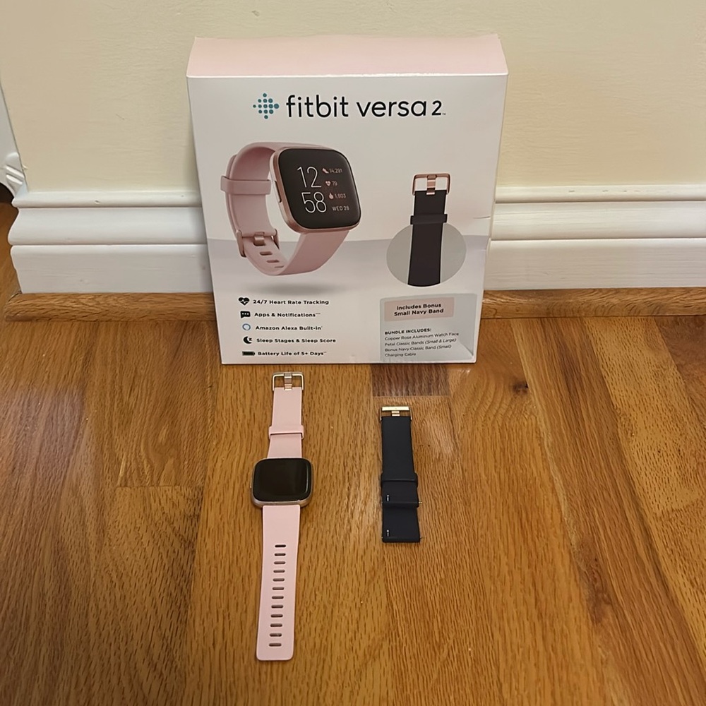 Fitbit Versa 2 with an Extra Band